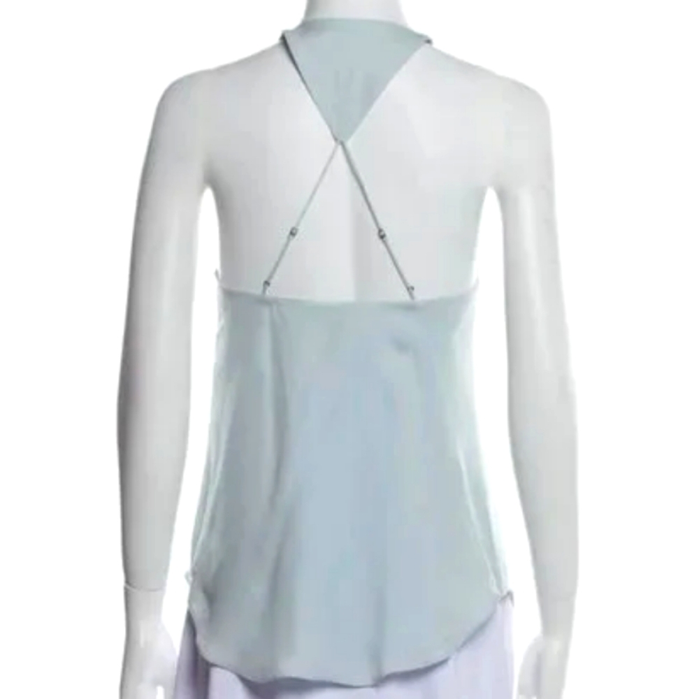 HAUTE HIPPIE SKY BLUE SLEEVELESS CAMI